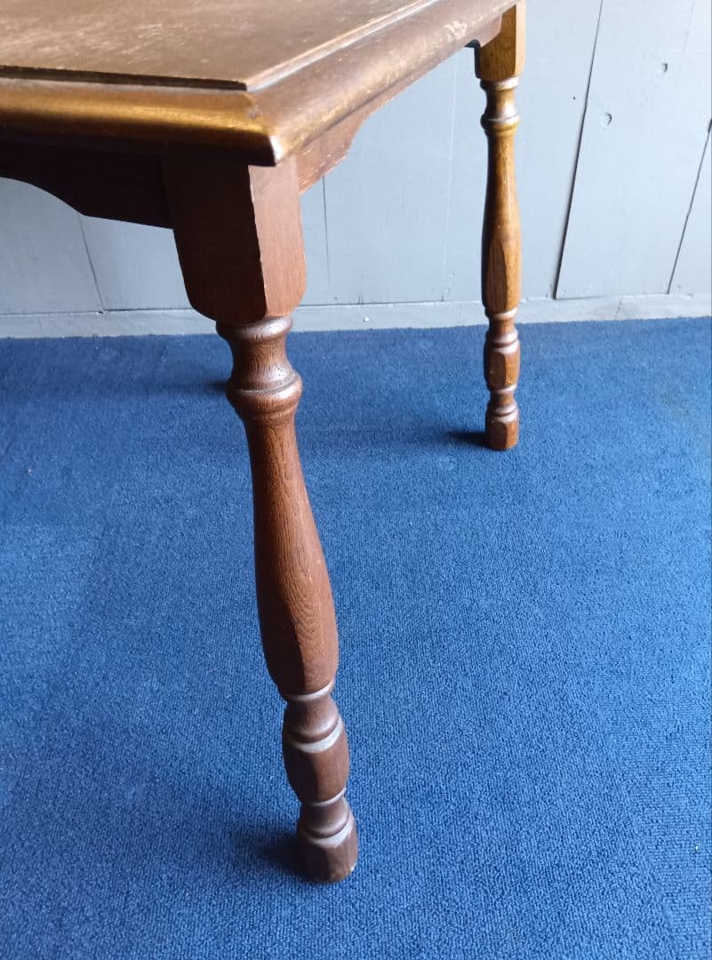 木製長方形テーブル　レトロ　ヴィンテージ