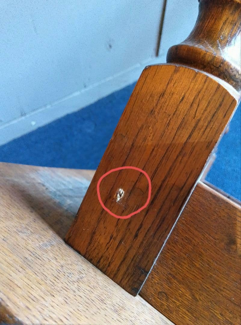 木製長方形テーブル　レトロ　ヴィンテージ