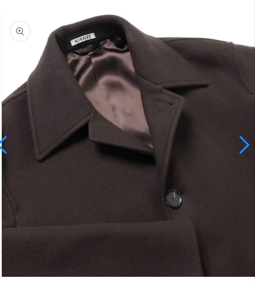 AURALEE オーラリー　ウール　ステンカラーコート