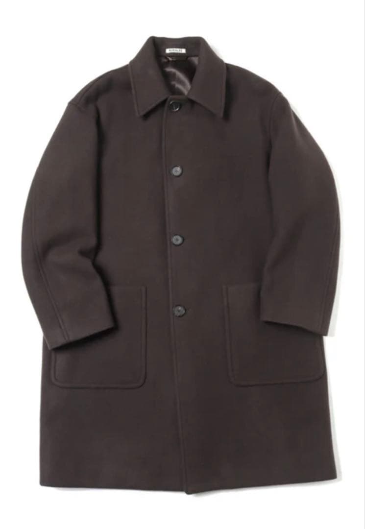 AURALEE オーラリー　ウール　ステンカラーコート