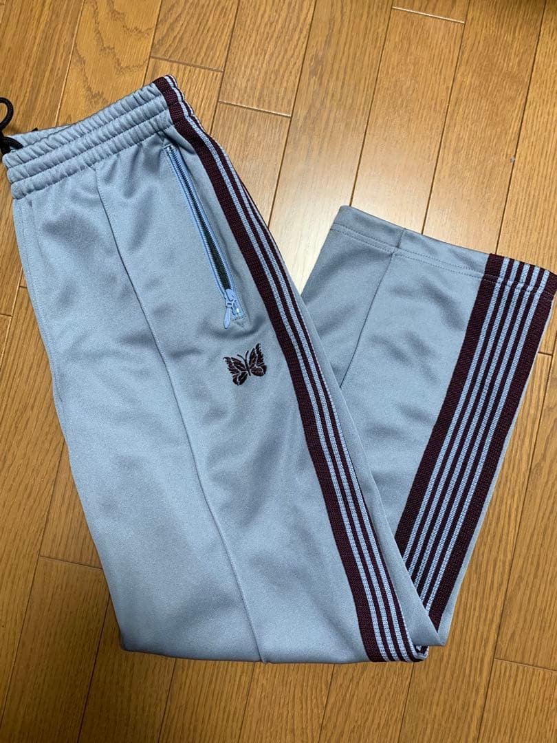 Needles サックスブルーストレートパンツ Sサイズ
