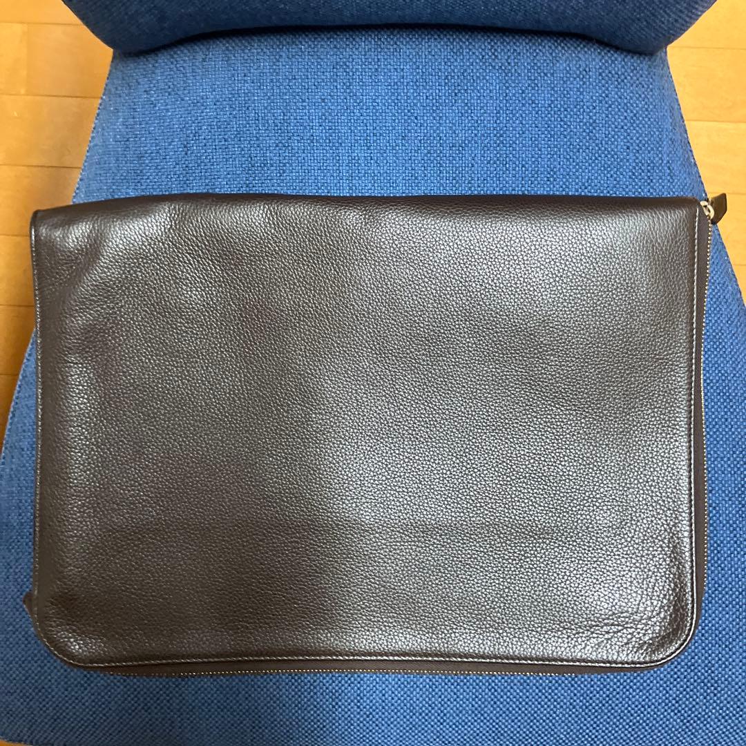 cisei シセイ　クラッチバッグ　ドキュメントケース　A4 ダークブラウン