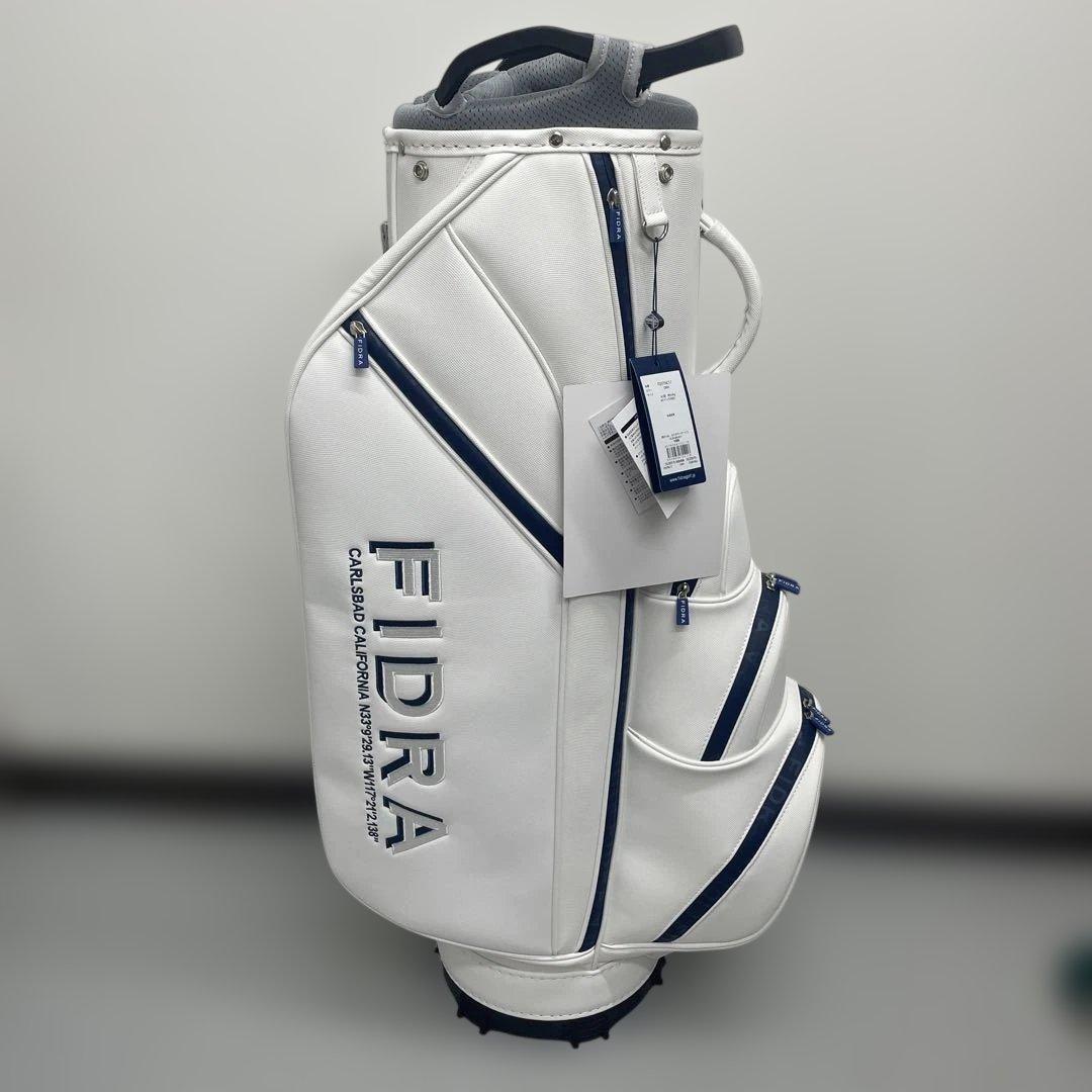 FIDRA ゴルフキャディバッグ ホワイト