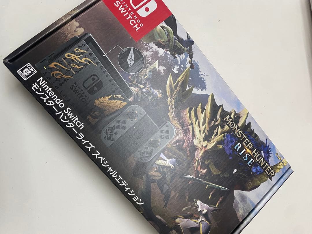 新品未開封 任天堂スイッチ モンスターハンターライズ 本体 switch