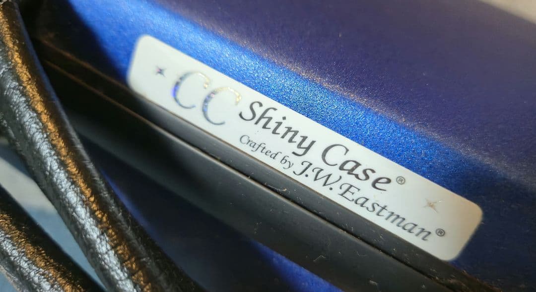 C.C.シャイニーケースⅡ トランペット パウダーブルー 中古