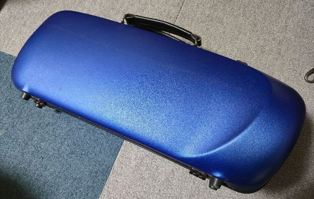C.C.シャイニーケースⅡ トランペット パウダーブルー 中古