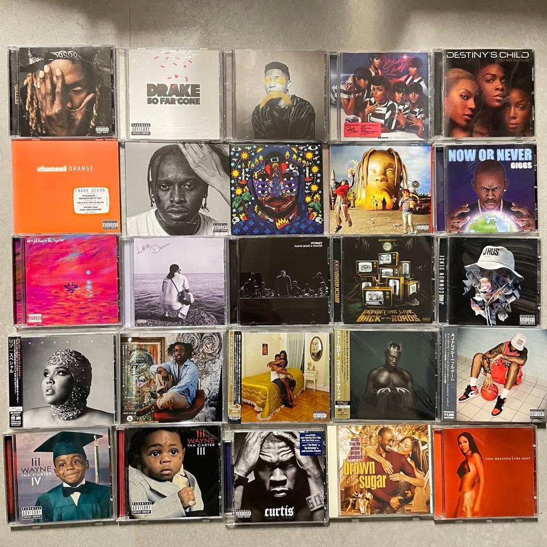 2010年代メイン 現行 HIPHOP RAP CDコレクション セット