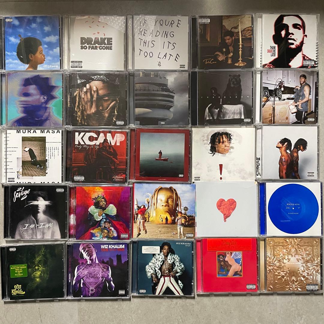 2010年代メイン 現行 HIPHOP RAP CDコレクション セット