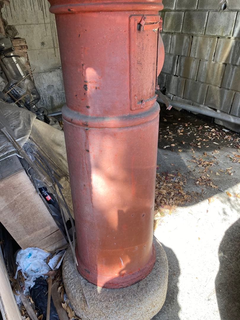 赤い郵便ポスト 引取のみ 発送いたしません