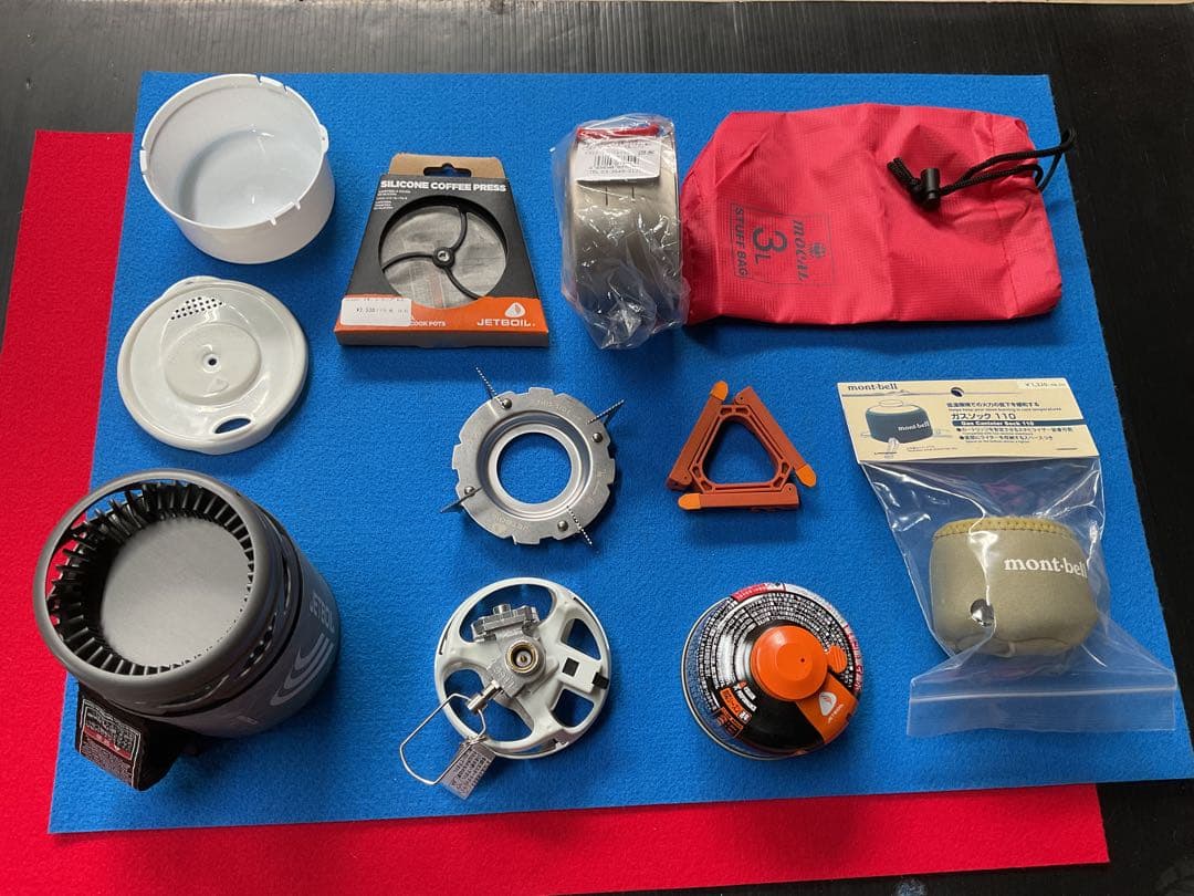 mont-bell JETBOILmicromo新品未使用希少カラー付属品多数付