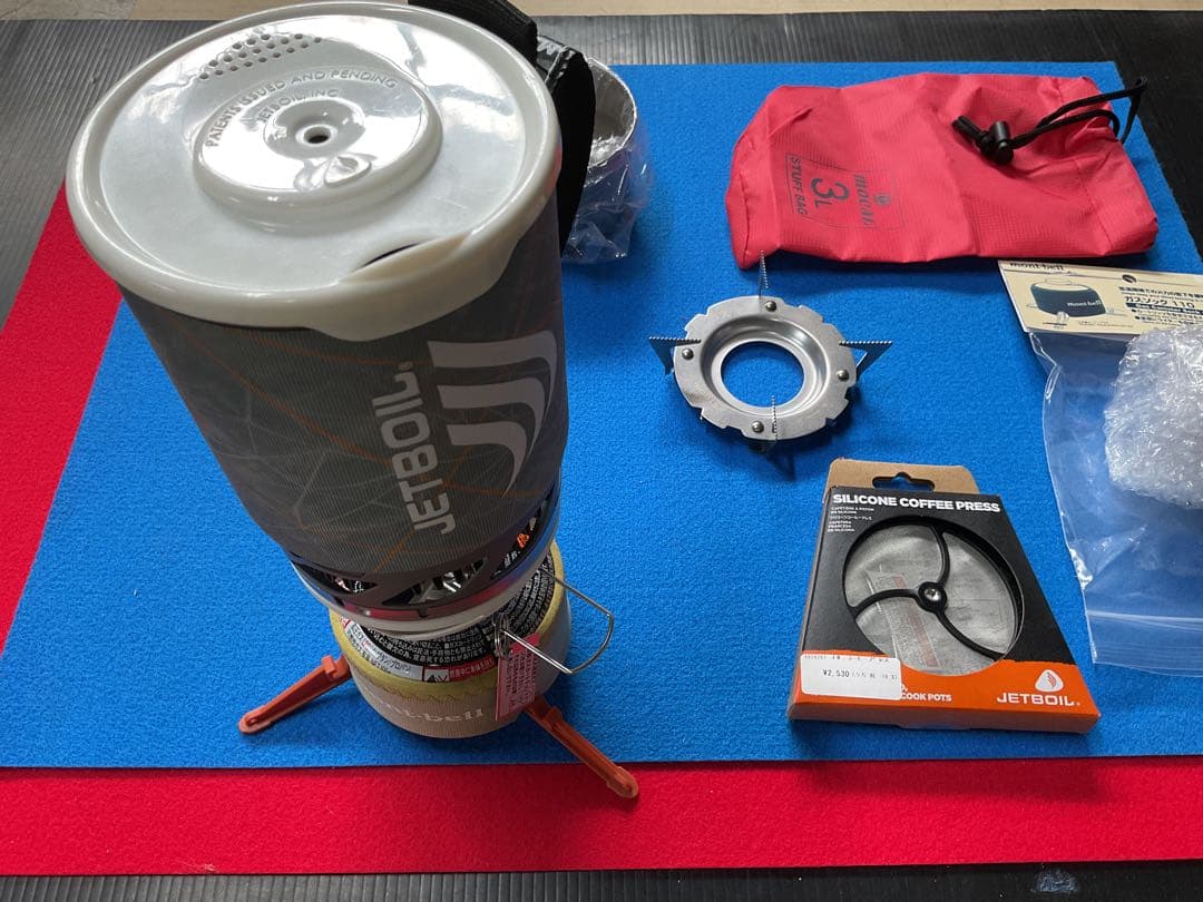 mont-bell JETBOILmicromo新品未使用希少カラー付属品多数付