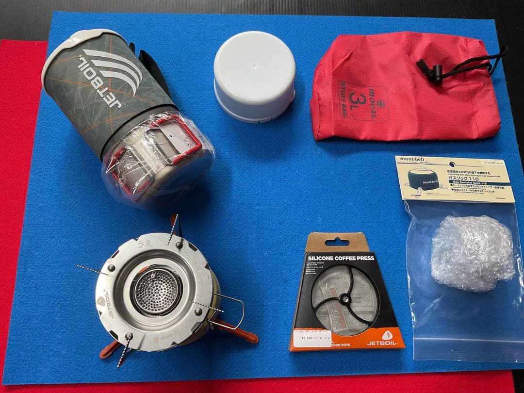 mont-bell JETBOILmicromo新品未使用希少カラー付属品多数付