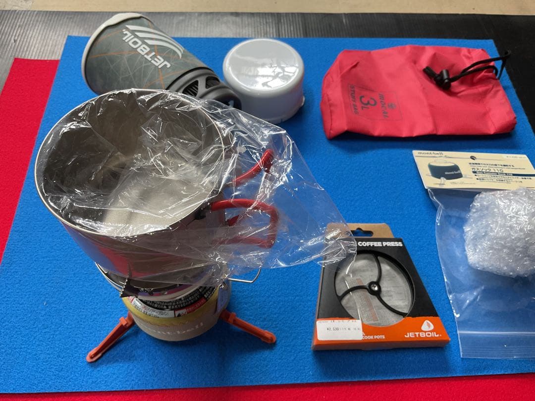 mont-bell JETBOILmicromo新品未使用希少カラー付属品多数付