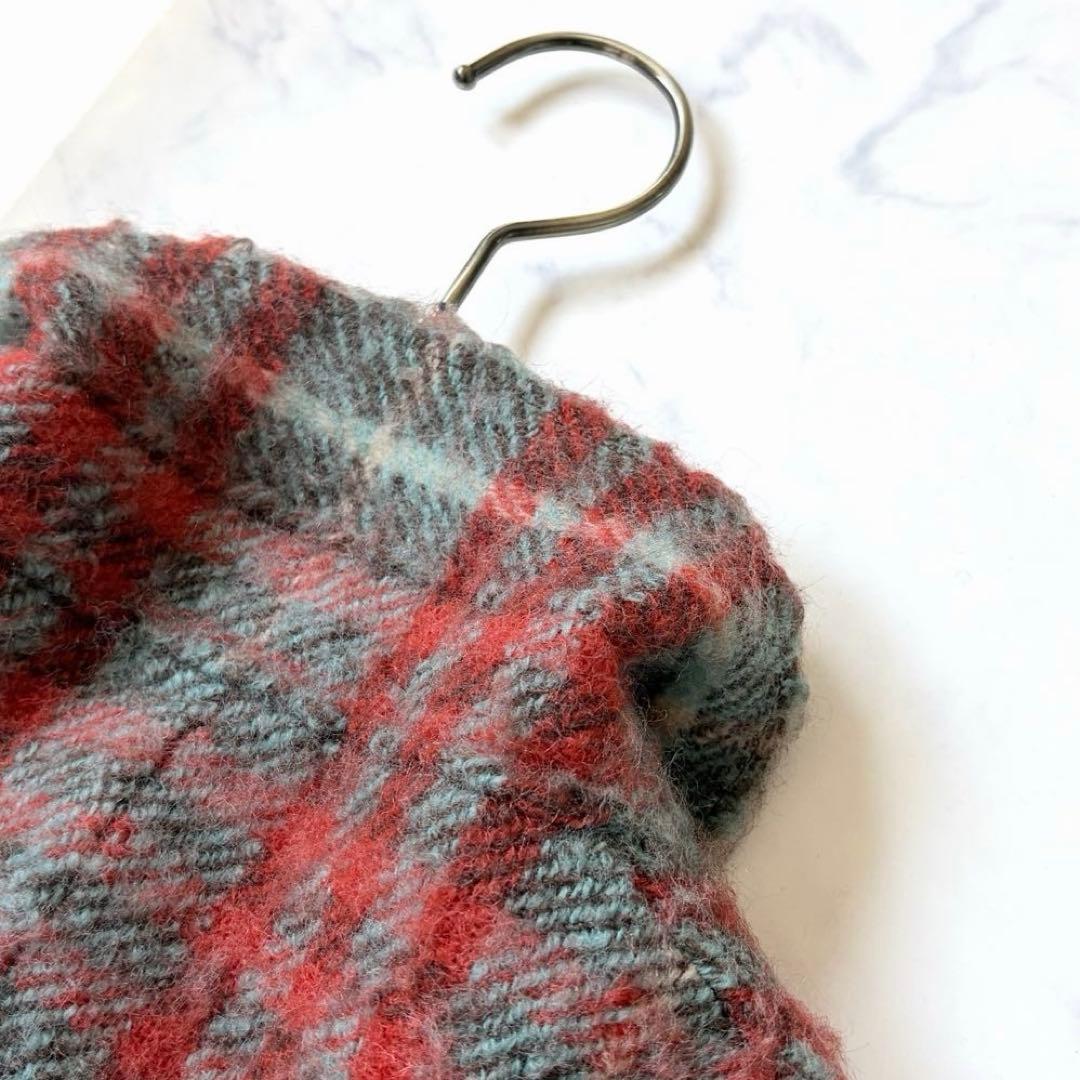 45rpm ウール100% テーラードジャケット チェック柄