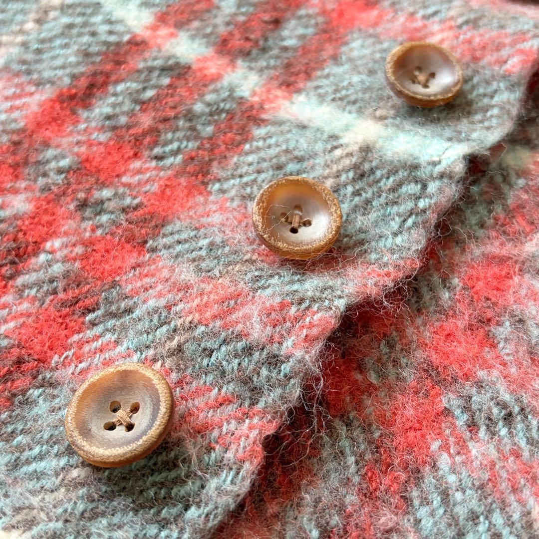 45rpm ウール100% テーラードジャケット チェック柄