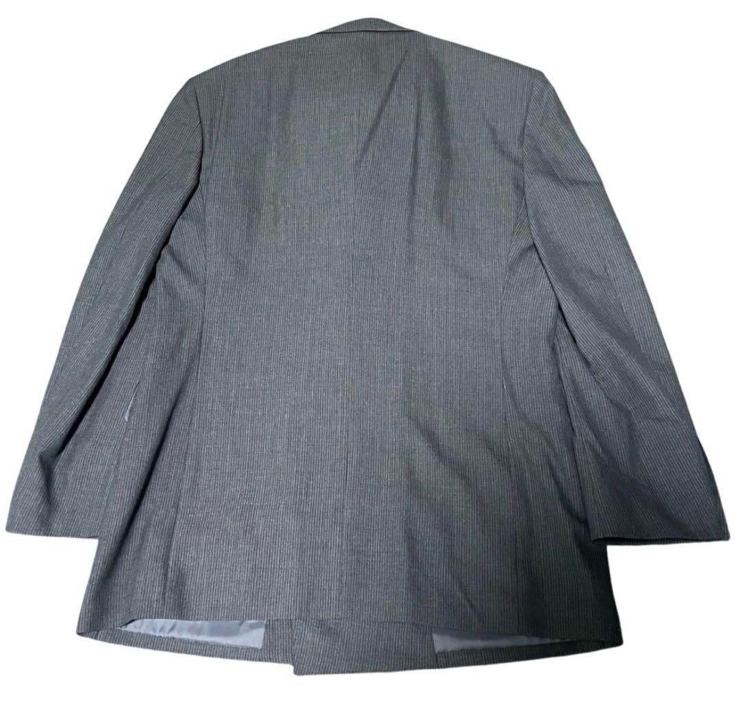 【美品】THESUITS by DURBAN グレー ダブル　ブレスト スーツ