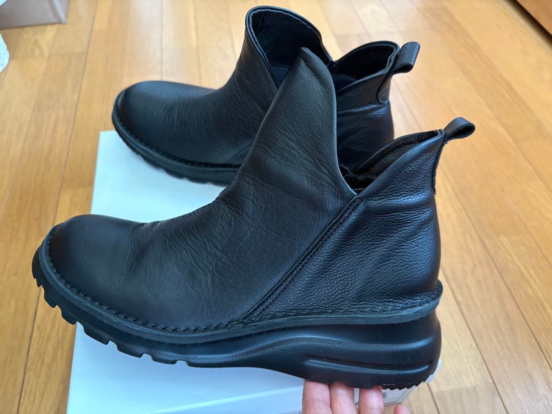 黒 レザー ストラップシューズ、ショートブーツ　まとめ売り