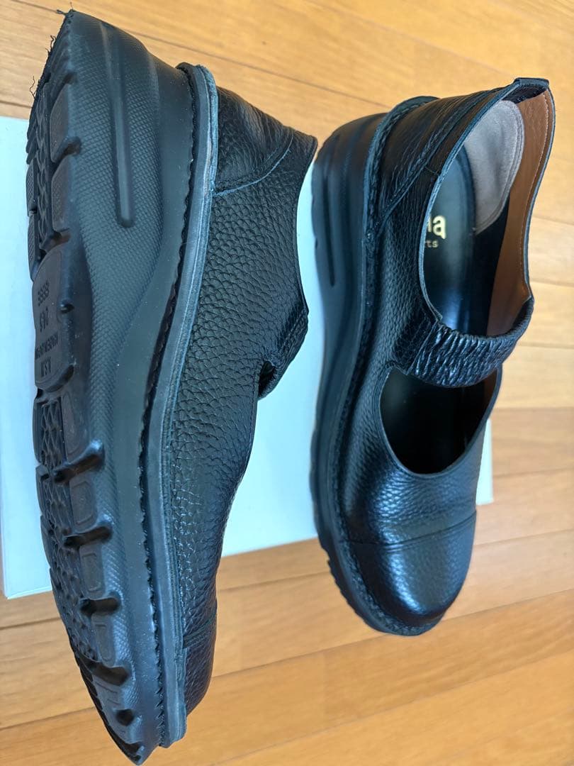 黒 レザー ストラップシューズ、ショートブーツ　まとめ売り