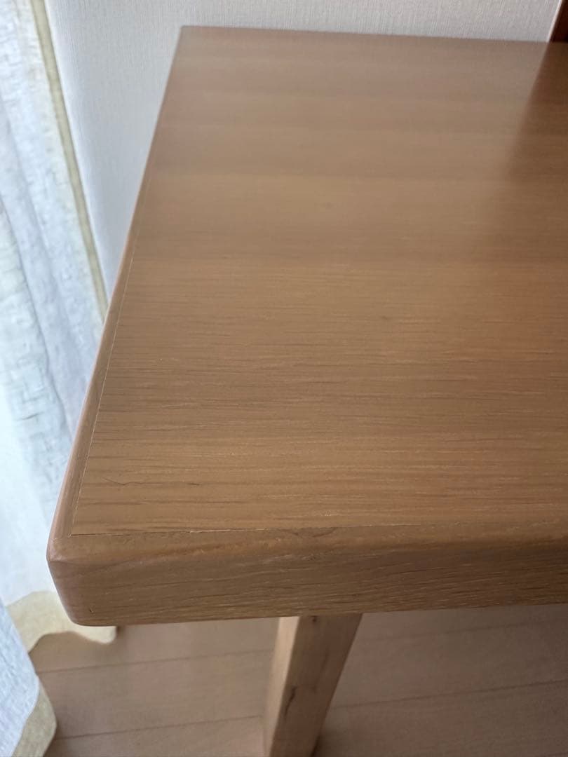 木製ソファダイニングテーブル 65cm高120cm幅