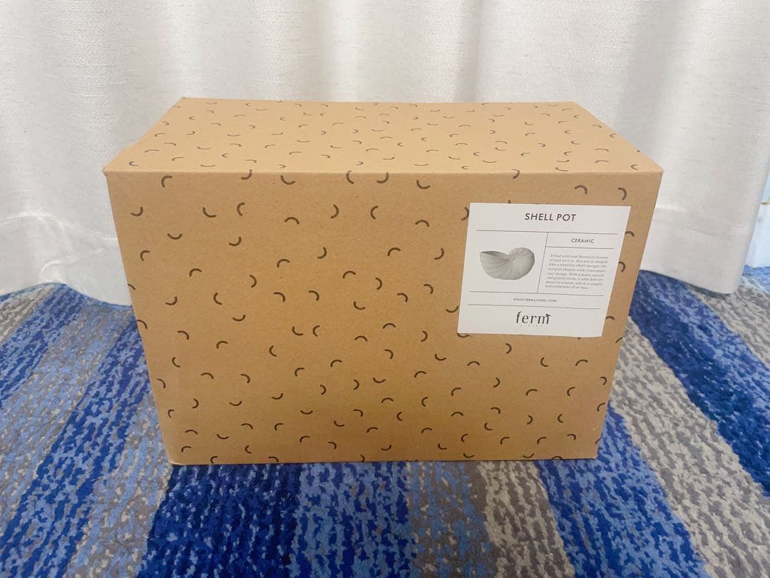 fermliving ファームリビング シェルポット 花瓶　新品