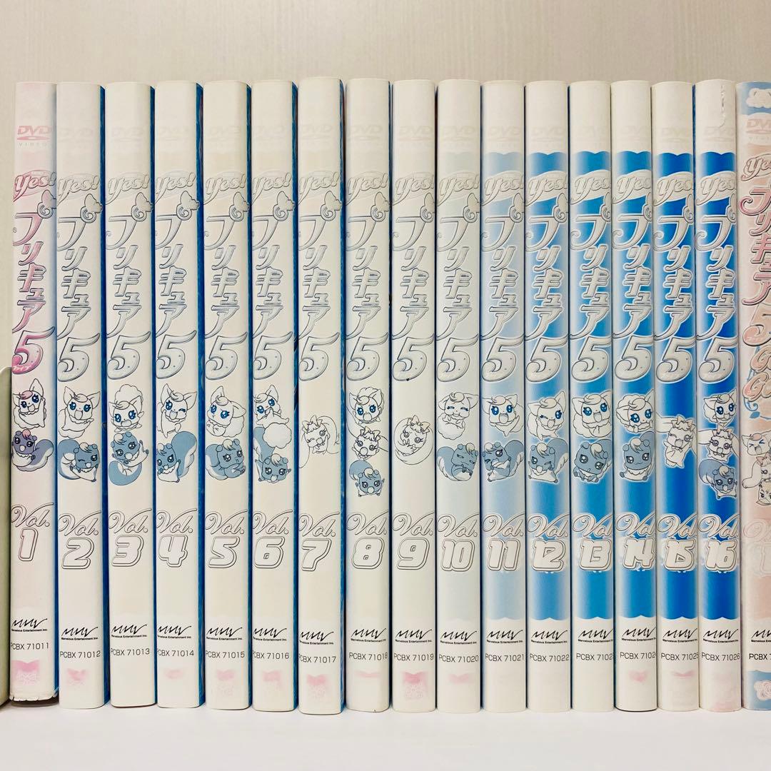 「プリキュア5」シリーズ　DVD全巻セット　1期+2期(GoGo!)　合計32枚