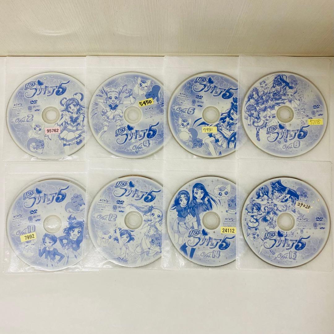 「プリキュア5」シリーズ　DVD全巻セット　1期+2期(GoGo!)　合計32枚