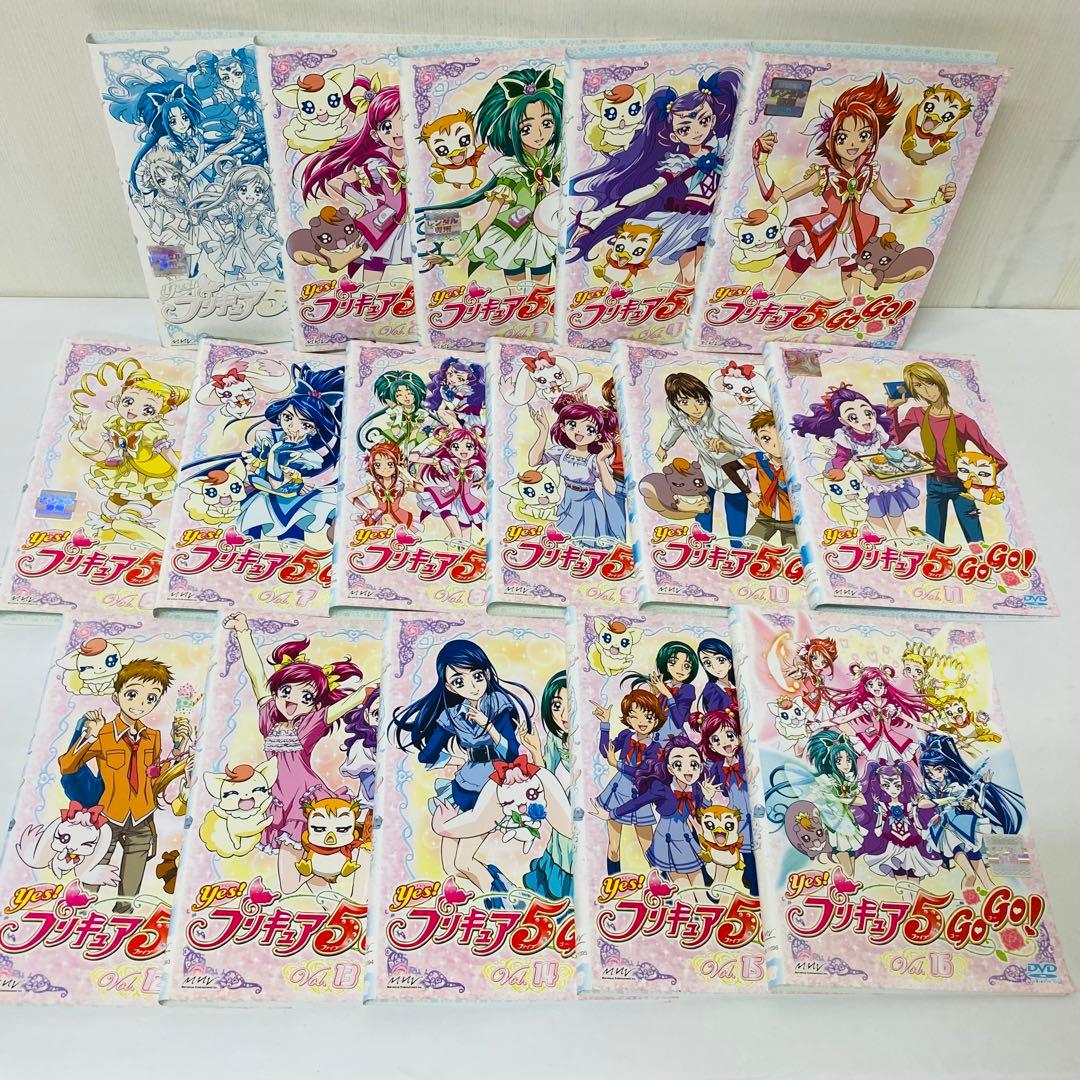 「プリキュア5」シリーズ　DVD全巻セット　1期+2期(GoGo!)　合計32枚