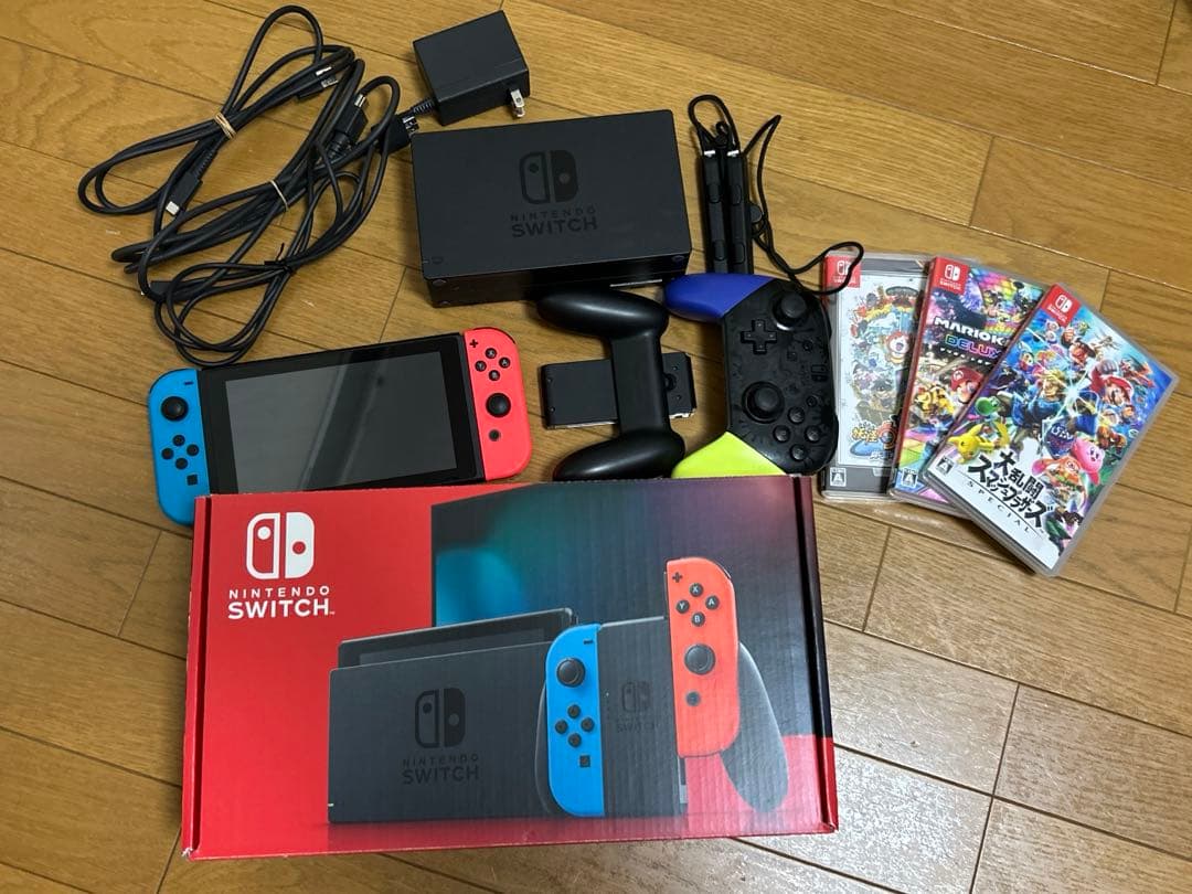 Nintendo Switchバッテリー強化版 ネオンブルー・ネオンレッド