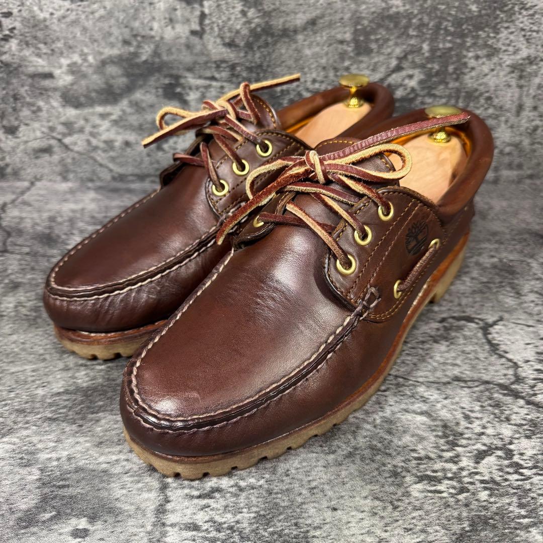 【大特価】ティンバーランド スリーアイ クラシック ラグ 7.5W ブラウン