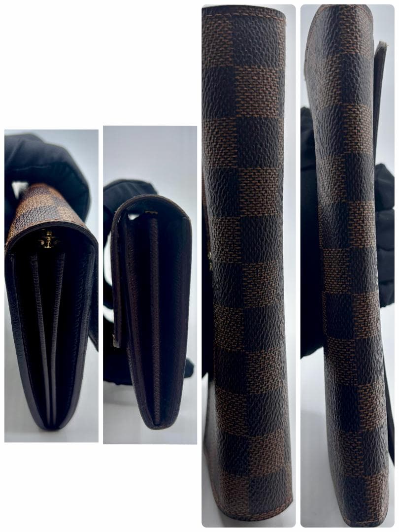 ✨極美品✨ルイヴィトン ポルトフォイユ サラ ダミエ エベヌ 長財布 10枚