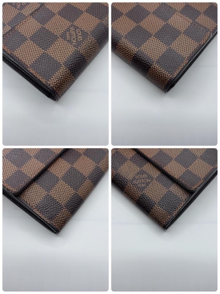 ✨極美品✨ルイヴィトン ポルトフォイユ サラ ダミエ エベヌ 長財布 10枚