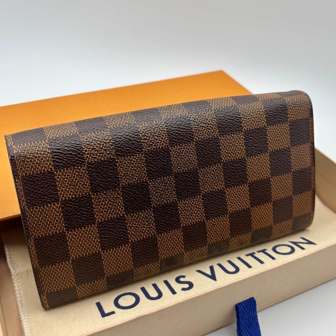 ✨極美品✨ルイヴィトン ポルトフォイユ サラ ダミエ エベヌ 長財布 10枚