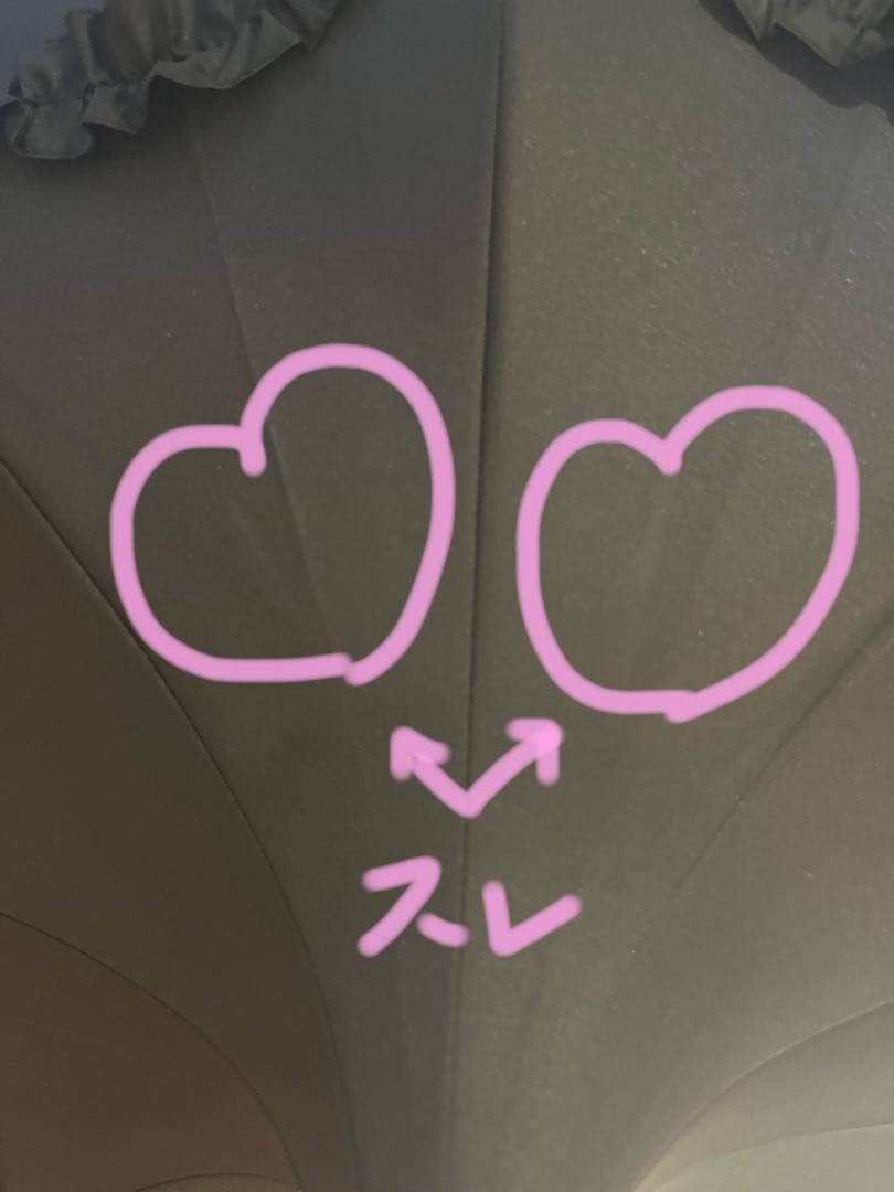 ベイビーザスターズシャインブライト ロマンティックアンブレラ ブラック 黒