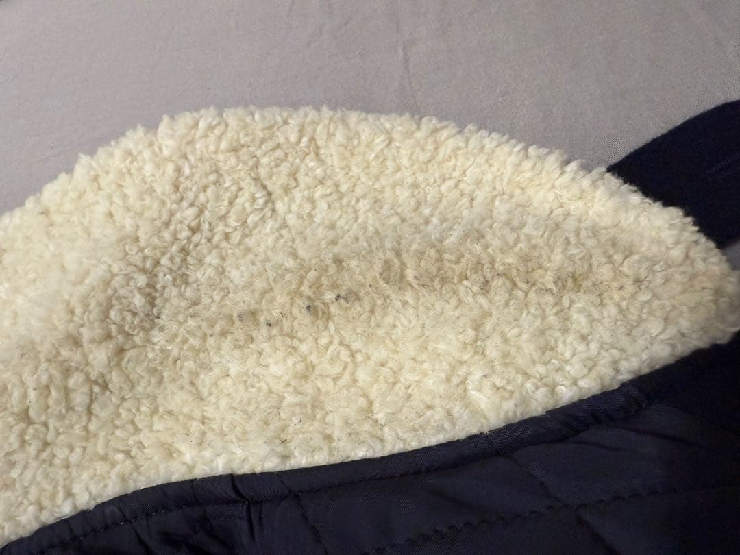 A.P.C./アーペーセー　襟ボア メルトンデッキジャケット