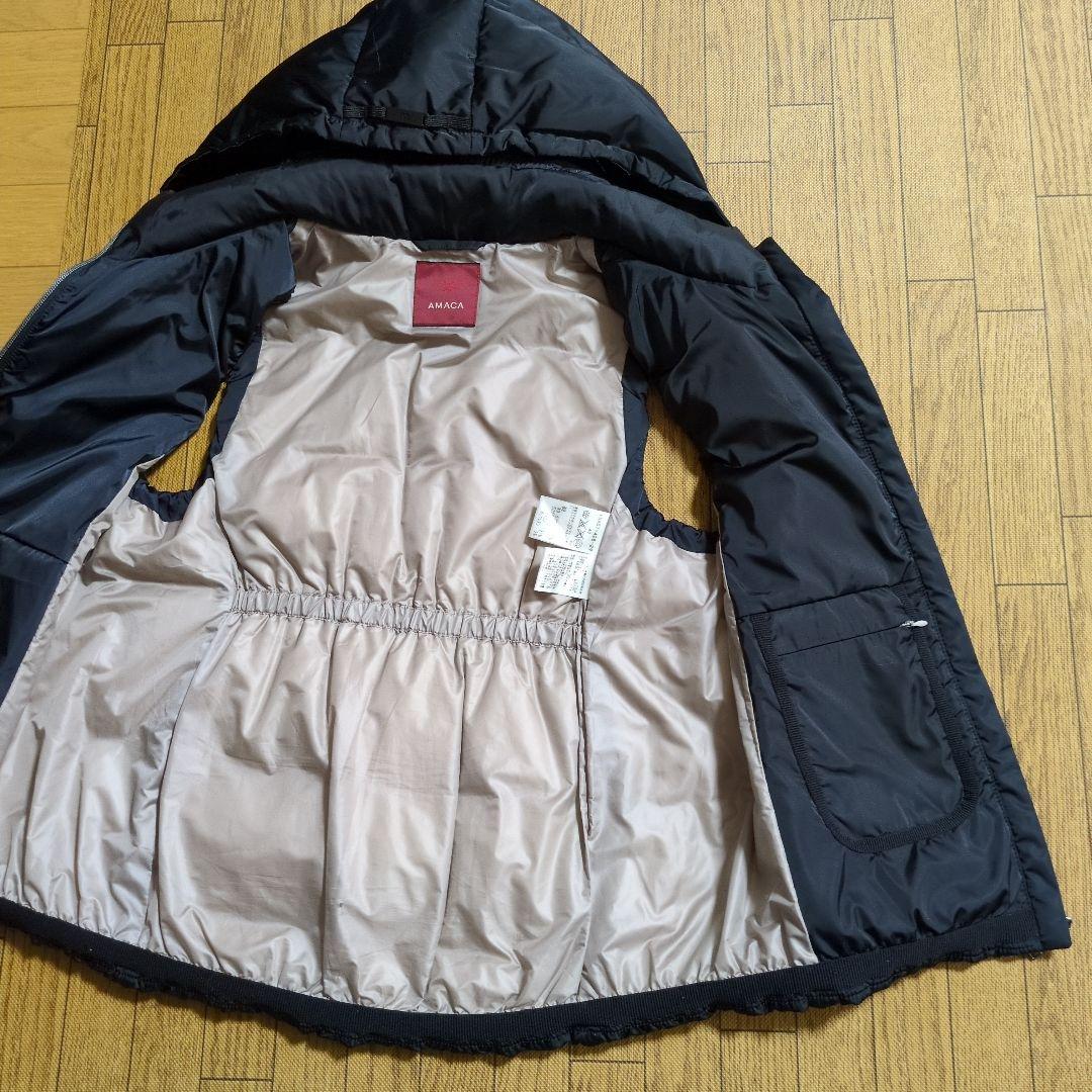 アマカ　ダウンベスト　ふわふわ暖かい