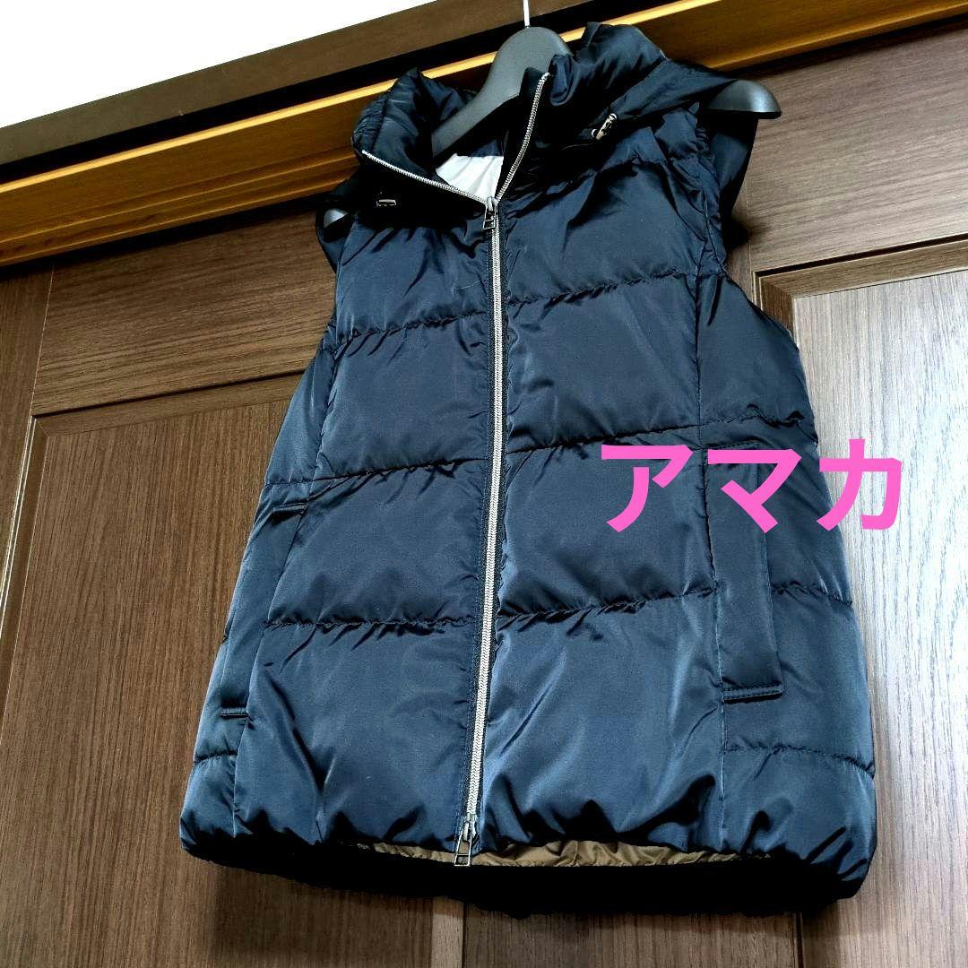 アマカ　ダウンベスト　ふわふわ暖かい