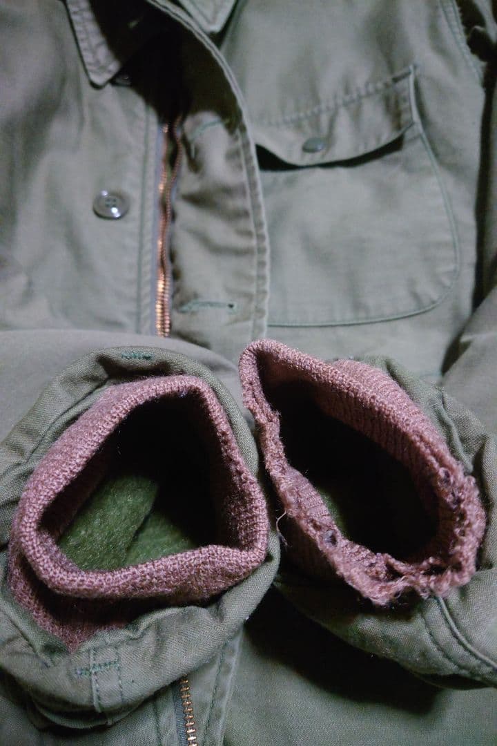 U.S.NAVY A-2デッキジャケット 古着 80s 米軍実物 美品 gf8