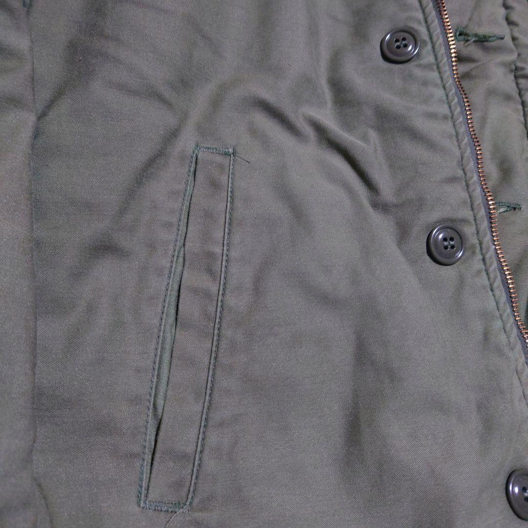 U.S.NAVY A-2デッキジャケット 古着 80s 米軍実物 美品 gf8