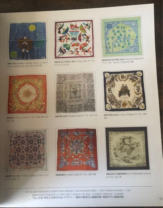 エルメス「カレ」のイラスト入り辞典 値引きしました