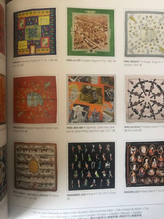 エルメス「カレ」のイラスト入り辞典 値引きしました