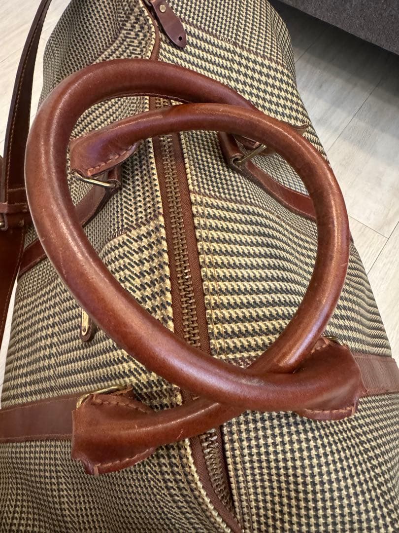 ⭐︎ポロ　ラルフローレン　2wayボストンバッグ　千鳥柄☆