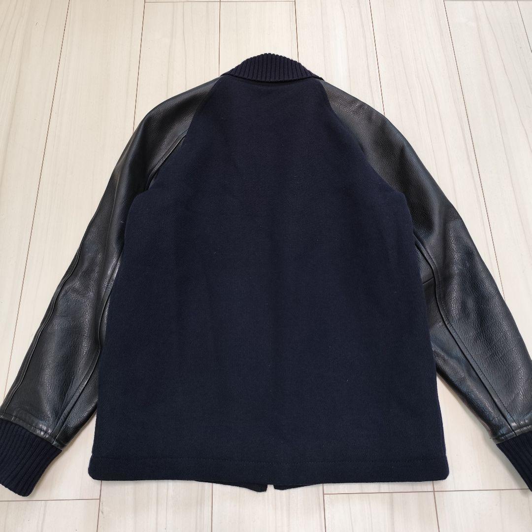 織*道様 RonHerman ロンハーマン スタジャン ウール×本革 M 定価1