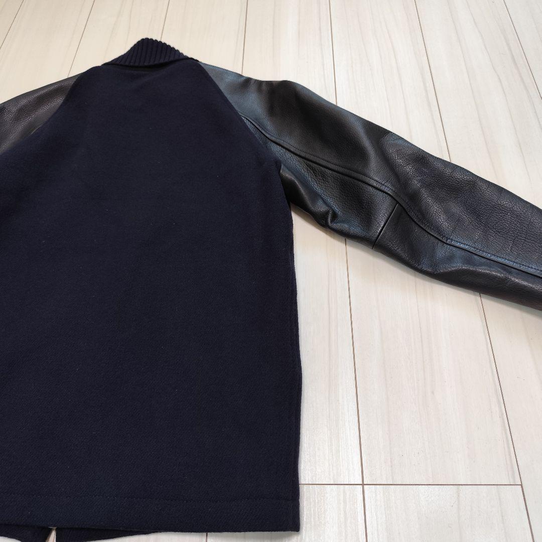 織*道様 RonHerman ロンハーマン スタジャン ウール×本革 M 定価1