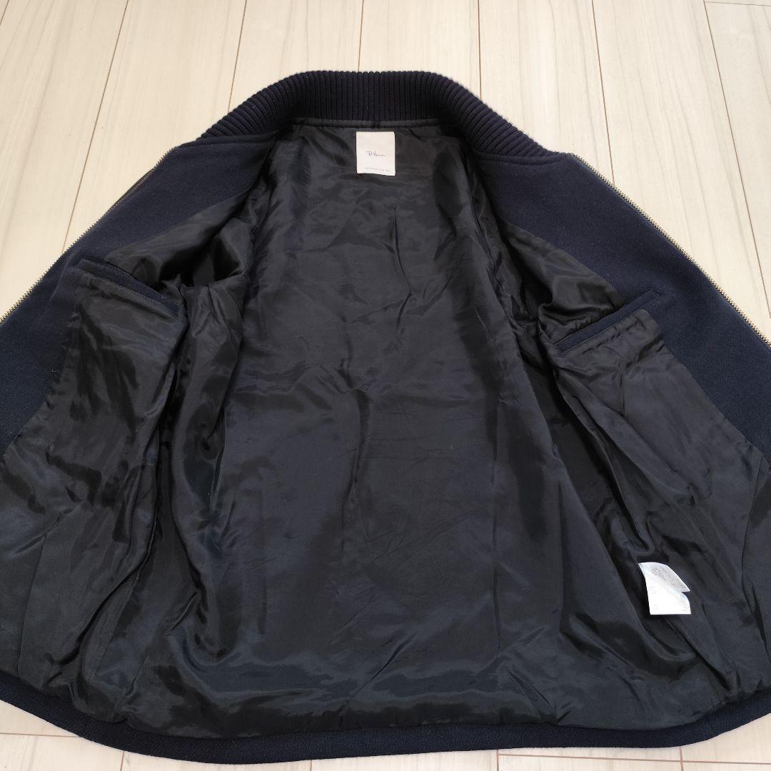 織*道様 RonHerman ロンハーマン スタジャン ウール×本革 M 定価1