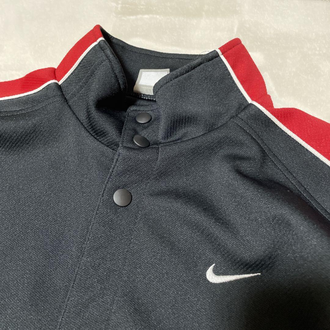 Nike ナイキ オールドジャージ上下 バスケット スナップボタン L M 刺繍