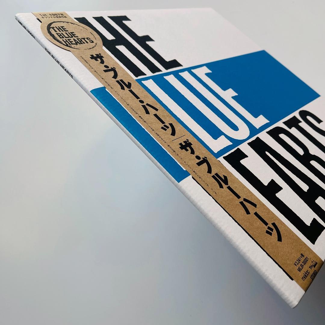 貴重帯付 レコード ステンシル ザ・ブルーハーツ THE BLUE HEARTS