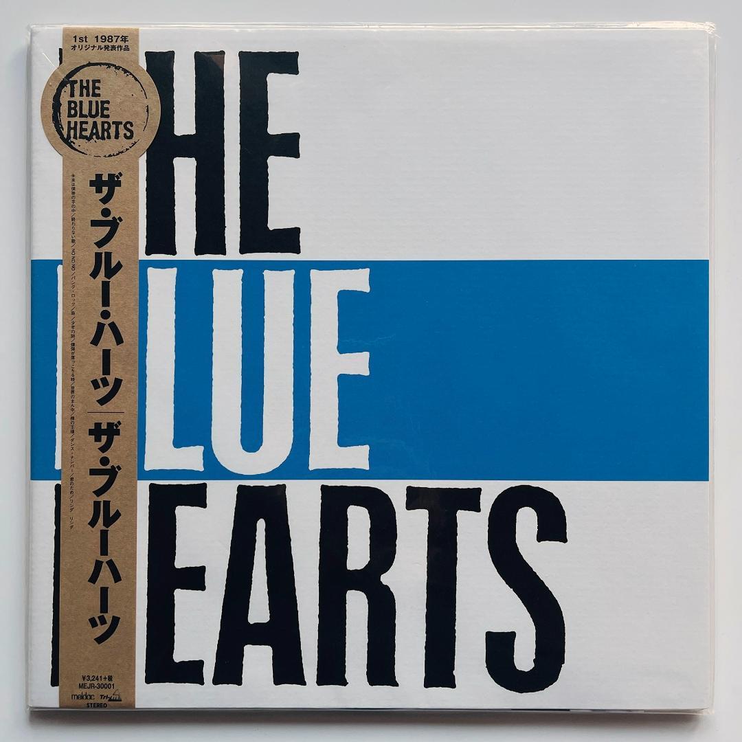 貴重帯付 レコード ステンシル ザ・ブルーハーツ THE BLUE HEARTS
