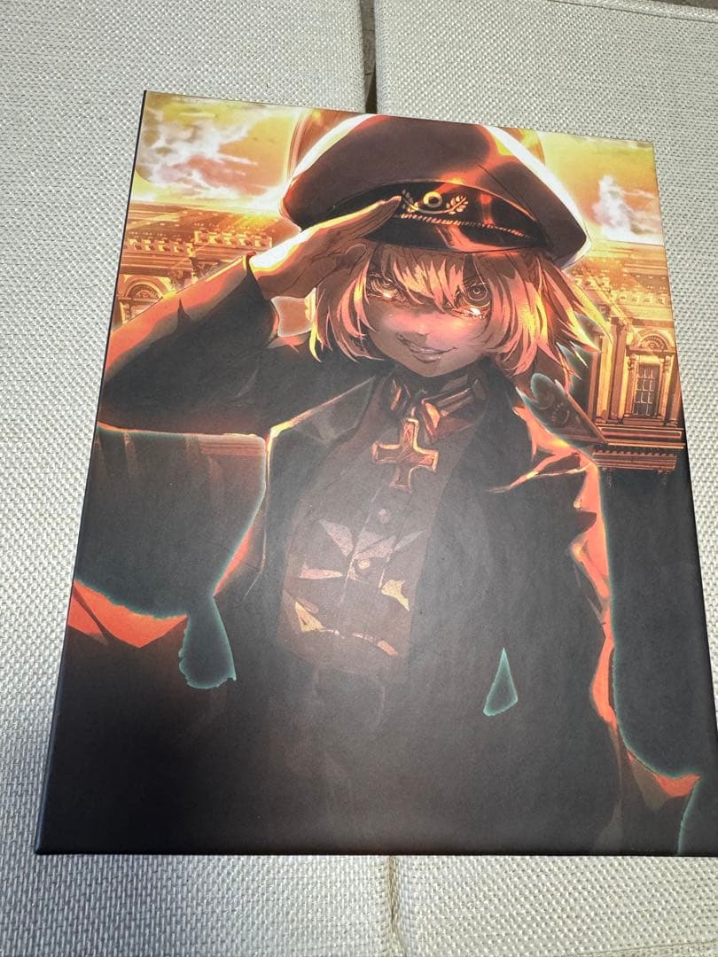 美品 幼女戦記 DVD 初回生産版 収納BOX付き 1〜3巻セット 全巻 全3巻