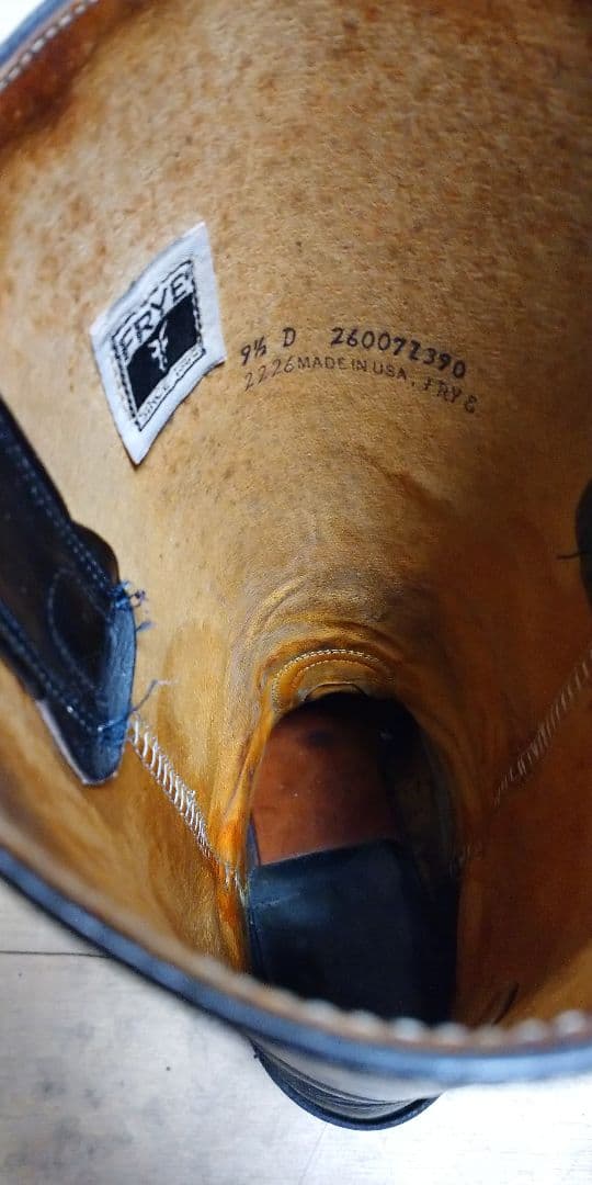 送料無料 フライ 2226 リングブーツ 9.5インチ 約27.5cm