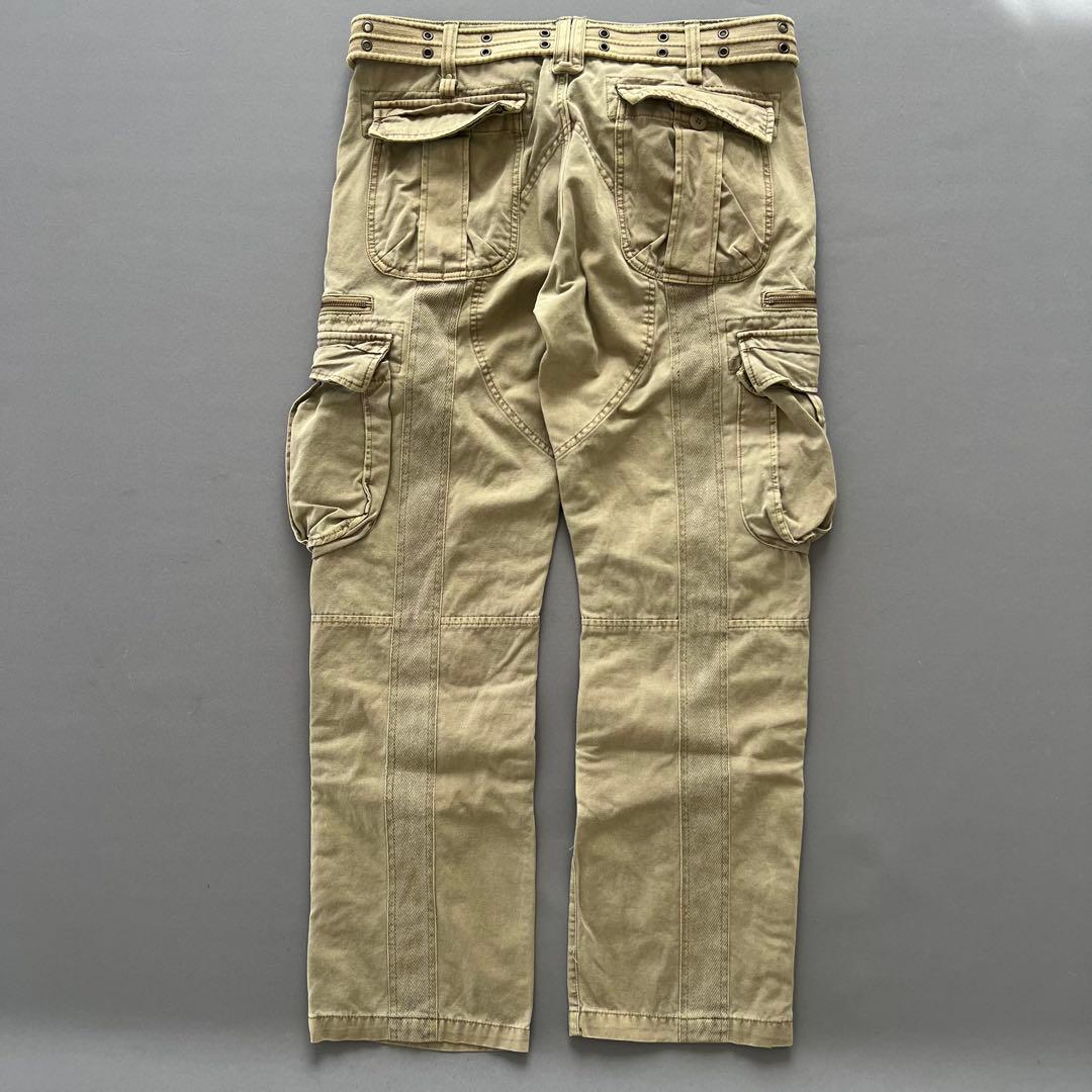 AVIREX アヴィレックス　ミリタリー　カーゴパンツ　ベルト　メンズ